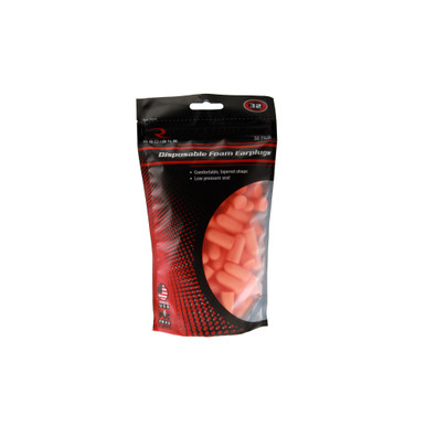 Radians FP70 Foam Ear Plugs resealable 50-pair pack with NRR 32 dB protection