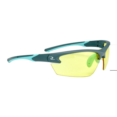 Radians Ladies Aqua Frame Amber Lens Protective Shooting Glasses
