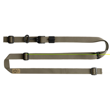 ESD Sling Ranger Green and Black – quick-adjust hardware detail