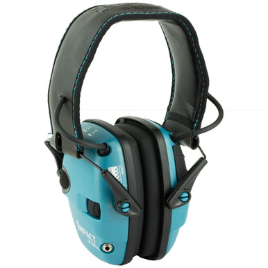 Howard Leight Impact Sport Earmuff in Teal – front view