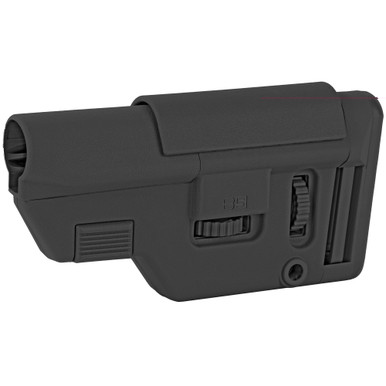 B5 Systems Collapsible Precision Stock Medium Black - Right Side Profile