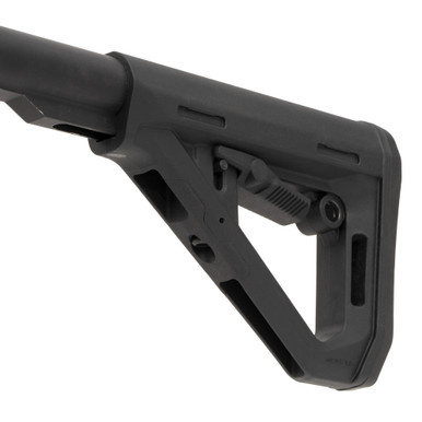 Magpul DT Carbine Stock – Rear Buttpad and Adjustment Detail