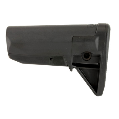 BCM Gunfighter Mod 0 AR-15 Stock in Black – Side Profile View