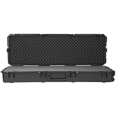 SKB i-Series Double Rifle Case interior foam layout with dual rifle compartments