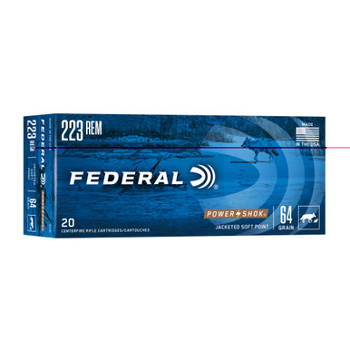 FEDERAL 223 REM - 64 GR - SP - 20 RDS/BOX