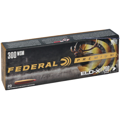 Federal Premium 300 WSM 200 Grain Polymer Tip cartridge detail view