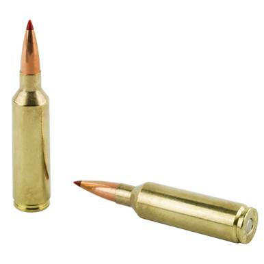 Hornady 270 Win ELD-X bullet close-up showing Heat Shield polymer tip