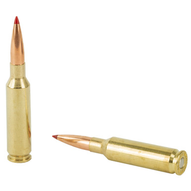 Hornady ELD-X 143 gr 6.5 Creedmoor cartridge close-up