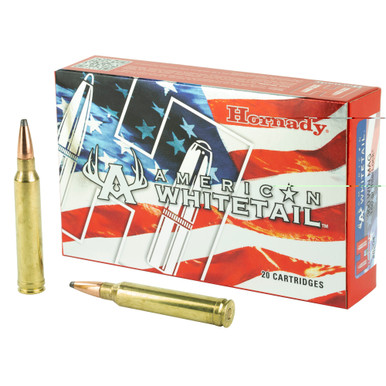 Hornady American Whitetail 300 Win Mag 150 Grain InterLock ammunition box