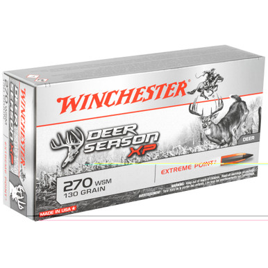 Winchester Deer Season XP 270 Win 130gr Extreme Point bullet close-up