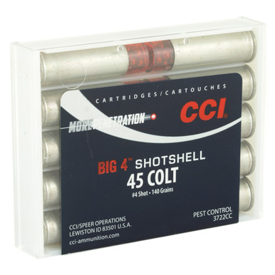 CCI 45 LC Shotshell cartridge close-up detail
