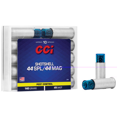 CCI 44 Magnum Number 9 Shotshell 10-round box front view