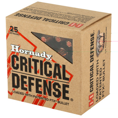 Hornady Critical Defense 357 Magnum FTX Bullet Close-Up