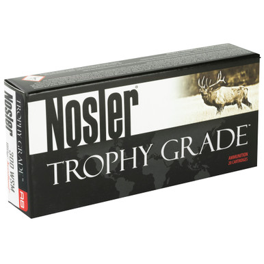 Nosler 300 WSM AccuBond cartridges detail view