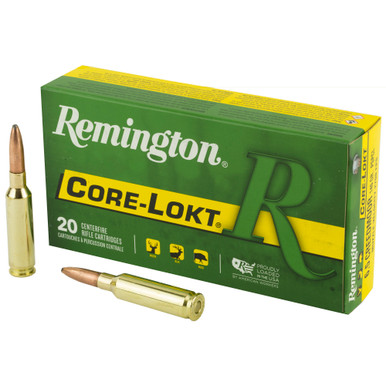 Remington 6.5 Creedmoor 140gr PSP ammunition box front view