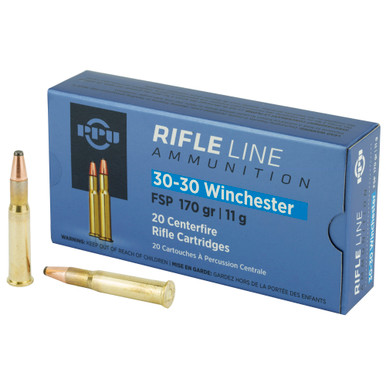 Prvi Partizan 30-30 Winchester 170 Grain Soft Point Ammunition Box – 20 Rounds
