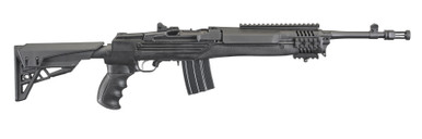 Ruger Mini-14 5.56mm with ATI Strikeforce folding stock and blued finish
