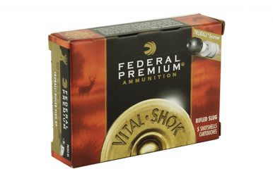 Federal Premium Vital-Shok TruBall 20 Gauge 2.75-inch rifled slug box of 5 rounds