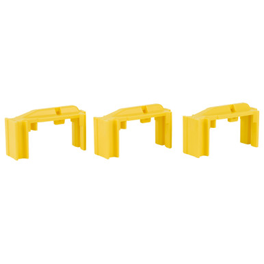 Magpul Enhanced Self-Leveling Follower Yellow 3-Pack front view