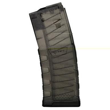 Mission First Tactical Extreme Duty AR-15 Magazine 10-Round Translucent Smoke front view