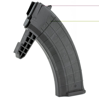 ProMag SKS 10-round polymer magazine in black, front view