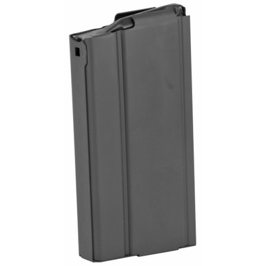 SPRINGFIELD ARMORY M1A MAGAZINE - 7.62 NATO/308 WIN - 10 ROUND CAPACITY - 20 ROUND BODY - STEEL - BLACK