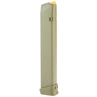 GLOCK 17/34 9MM 10/33 ROUND MAGAZINE - OD GREEN