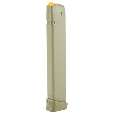 GLOCK 17/34 9MM 10/33 ROUND MAGAZINE - OD GREEN