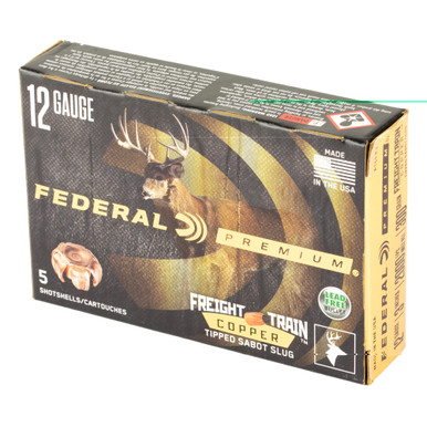 Federal Premium Trophy Bonded Tip sabot slug close-up detail
