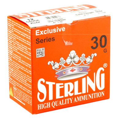 Sterling Exclusive 12 Gauge #7 Shot Shells – Box Side Detail