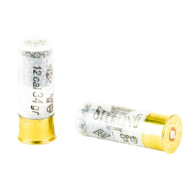 Sterling Exclusive 12 Gauge #6 Shot shells detail view showing wad and pellet construction