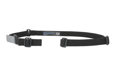 Blue Force Gear Vickers Combat Sling 2-Point Black with Plastic Hardware - Front View