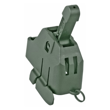 Maglula AR-15 LULA Gen 2 Dark Gray - in use loading AR-15 magazine