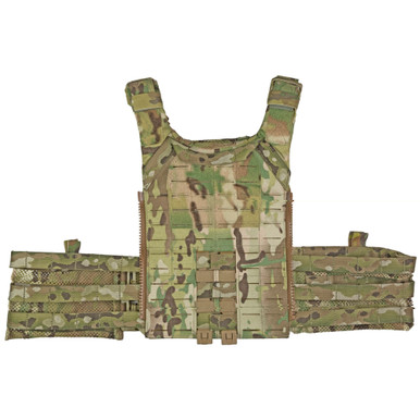 Close-up of ROC quick-release buckle on SMC Plate Carrier shoulder strap