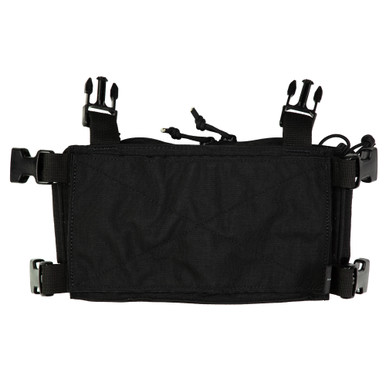 D3CRM Micro Black chest rig MIL-SPEC nylon webbing and hardware detail