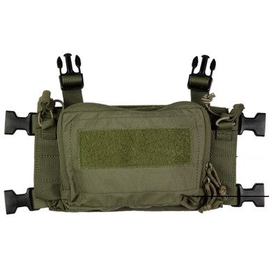Haley Strategic Partners D3CRM Micro Chest Rig in Ranger Green — front view