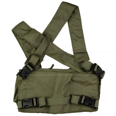 Haley Strategic Partners D3CRX Chest Rig in Ranger Green – detail view