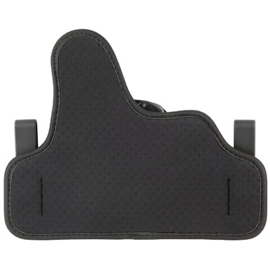 Close-up of Coolvent neoprene backing and tool-less clips on Alien Gear Cloak Tuck 3.5