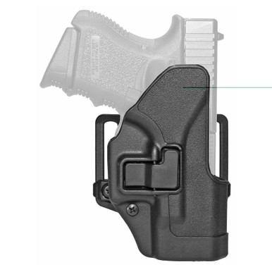 Blackhawk SERPA CQC Black Concealment Holster for Glock 26 Right Hand