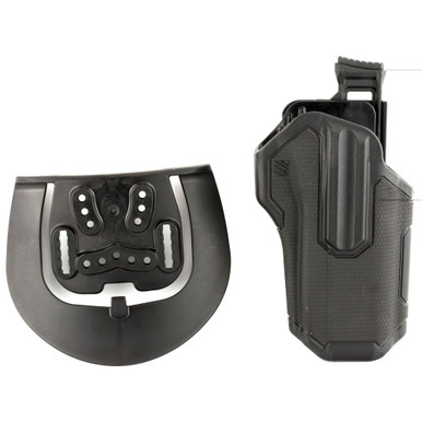 BLACKHAWK Omnivore Level 2 multi-fit holster in black, right-hand configuration