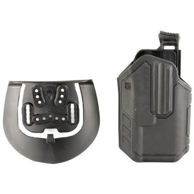 BLACKHAWK Omnivore Level 2 multi-fit holster in black, right-hand configuration