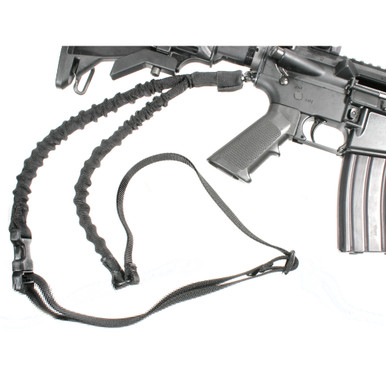 BLACKHAWK Single-Point Sling close-up showing bar tacking and adjustment hardware