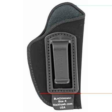 BLACKHAWK Inside-the-Pants Holster Size 4 Right Hand Black - interior lining detail