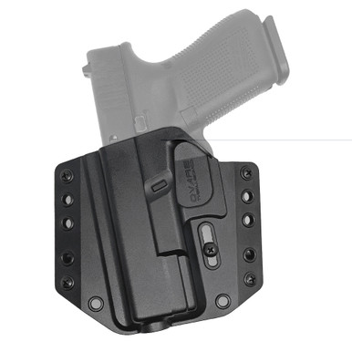 Bravo Concealment BCA OWB Holster for Glock 19 Black Left Hand