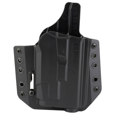 Bravo Concealment BCA OWB holster for Glock 19 with TLR-7, right-hand draw