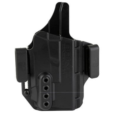 Bravo Concealment BCA IWB holster for Glock 19 with TLR-7 right-hand draw, front view