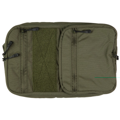 Haley Strategic Partners HSP FlatPack 2.0 Ranger Green assault pack fully expanded front view
