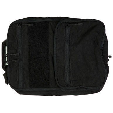 Haley Strategic Partners HSP FlatPack Plus black expandable tactical backpack