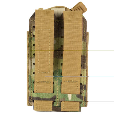 Close-up of MP2 retention insert inside HSP Single Rifle Mag Pouch MultiCam