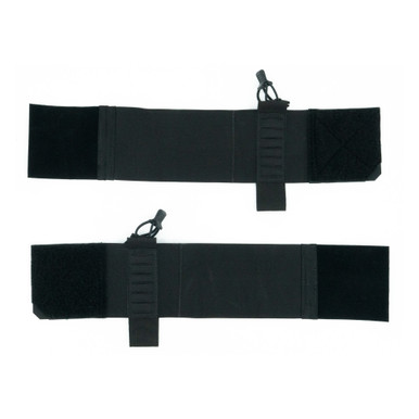 HSP Thorax Incog Cummerbund Medium Black with MOLLE-compatible stretch elastic attachment